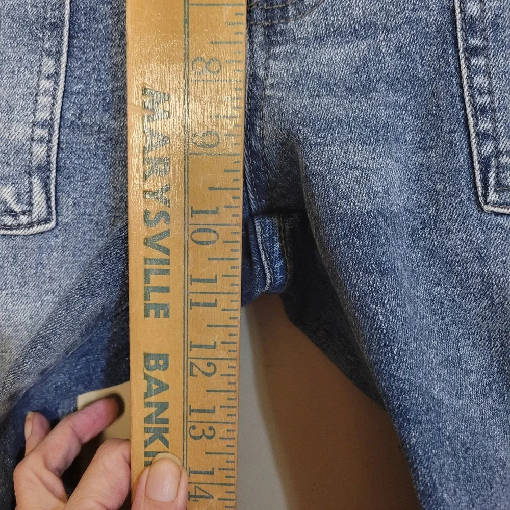 KanCan Cargo Jeans Womens 9/28 Blue Excellent Utility Straight Leg KC7843D